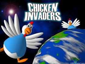 Chicken invaders logo